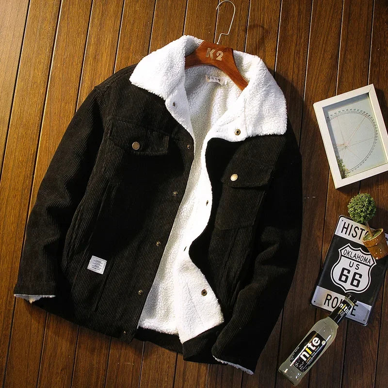 Wesden | Men’s Sherpa-Lined Corduroy Jacket