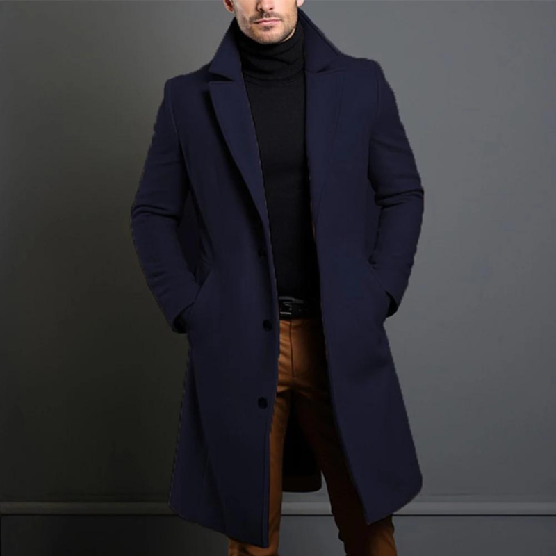 Andrey | Men’s Classic Wool Overcoat