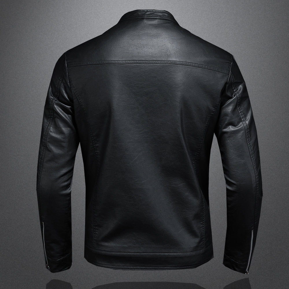 Chaz | Men’s Leather Moto Jacket
