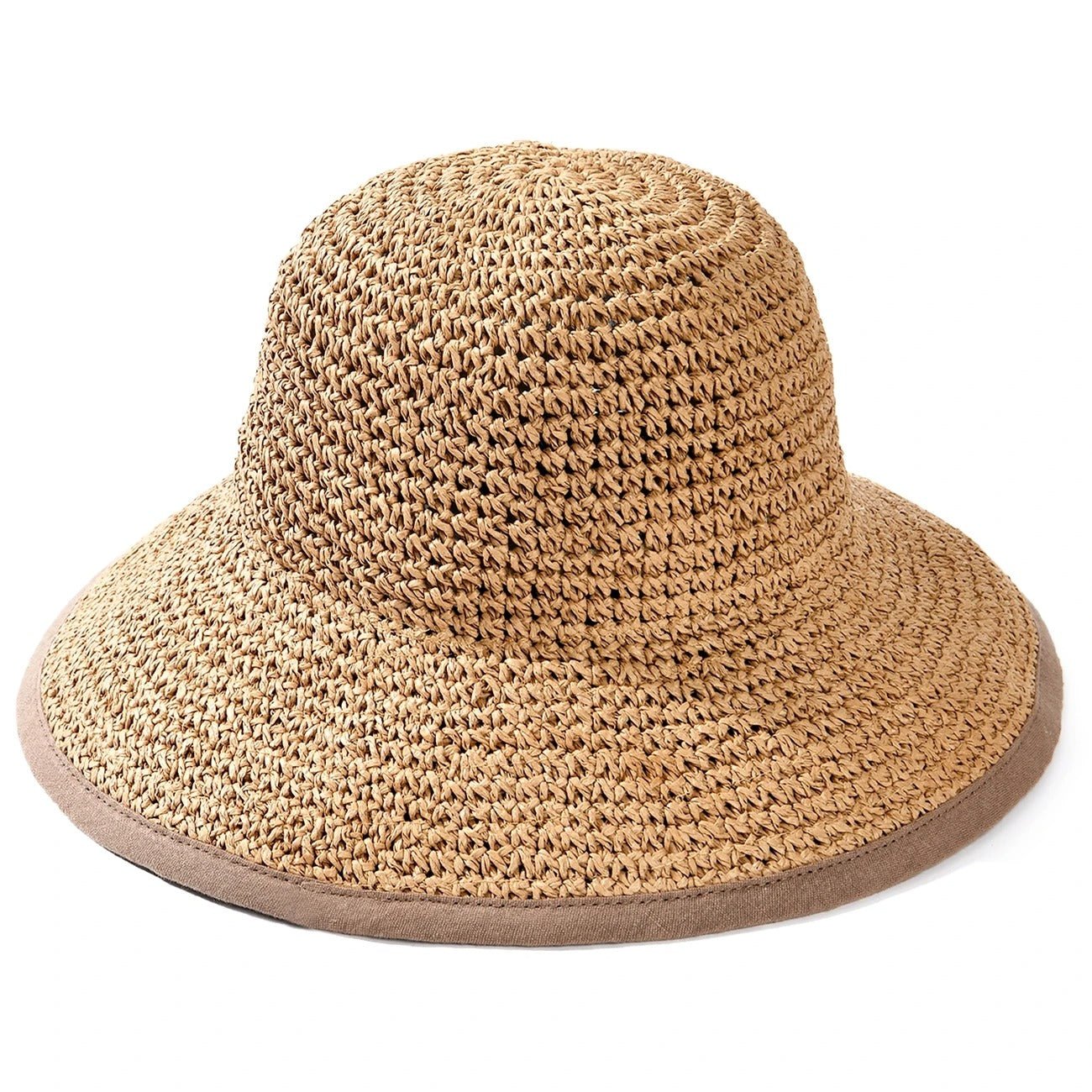 Zaylia | Women’s Summer Straw Hat – Foldable Wide Brim & UV Protection