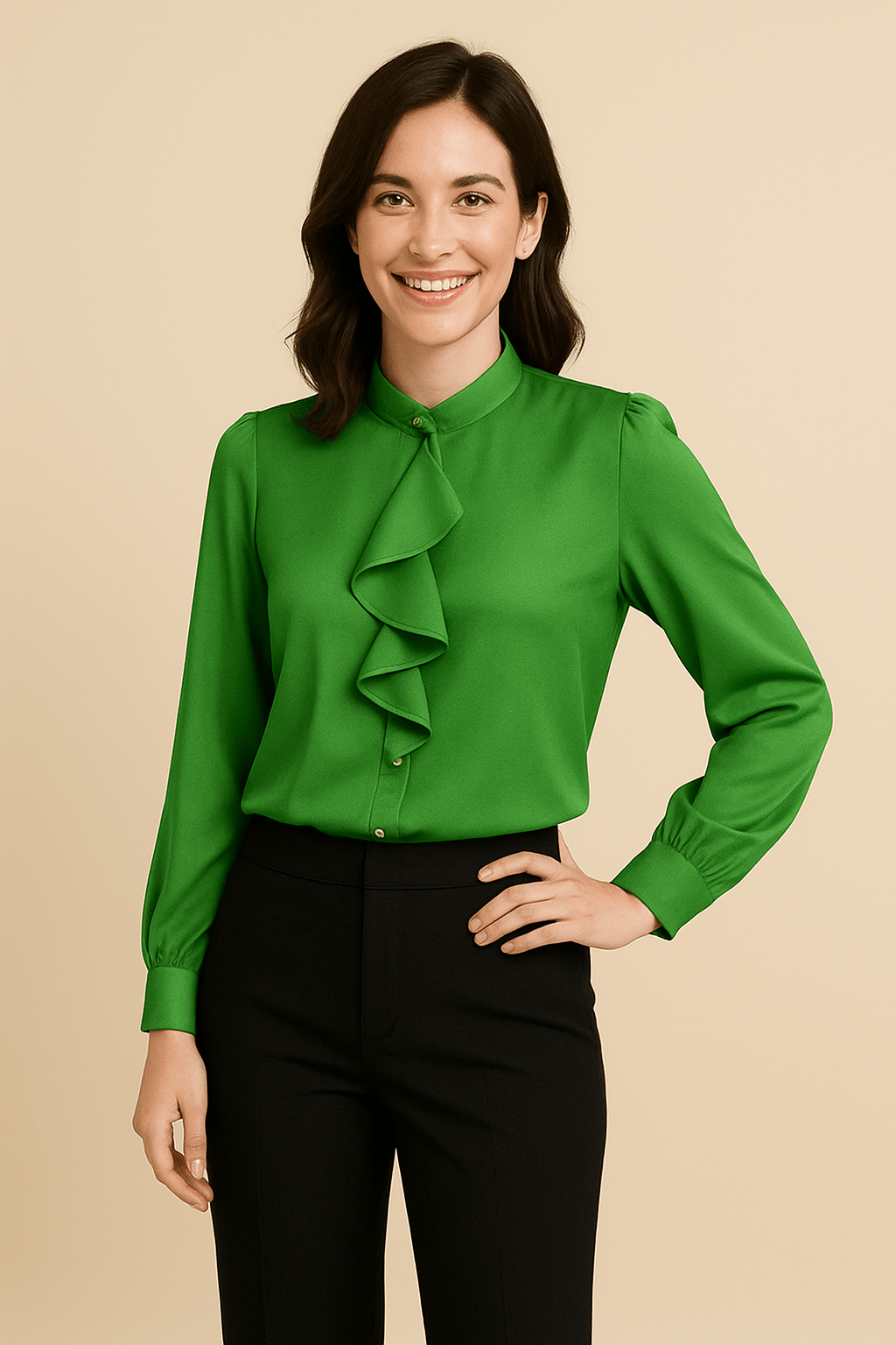 Dulciana | Women’s Ruffle‑Detail Blouse