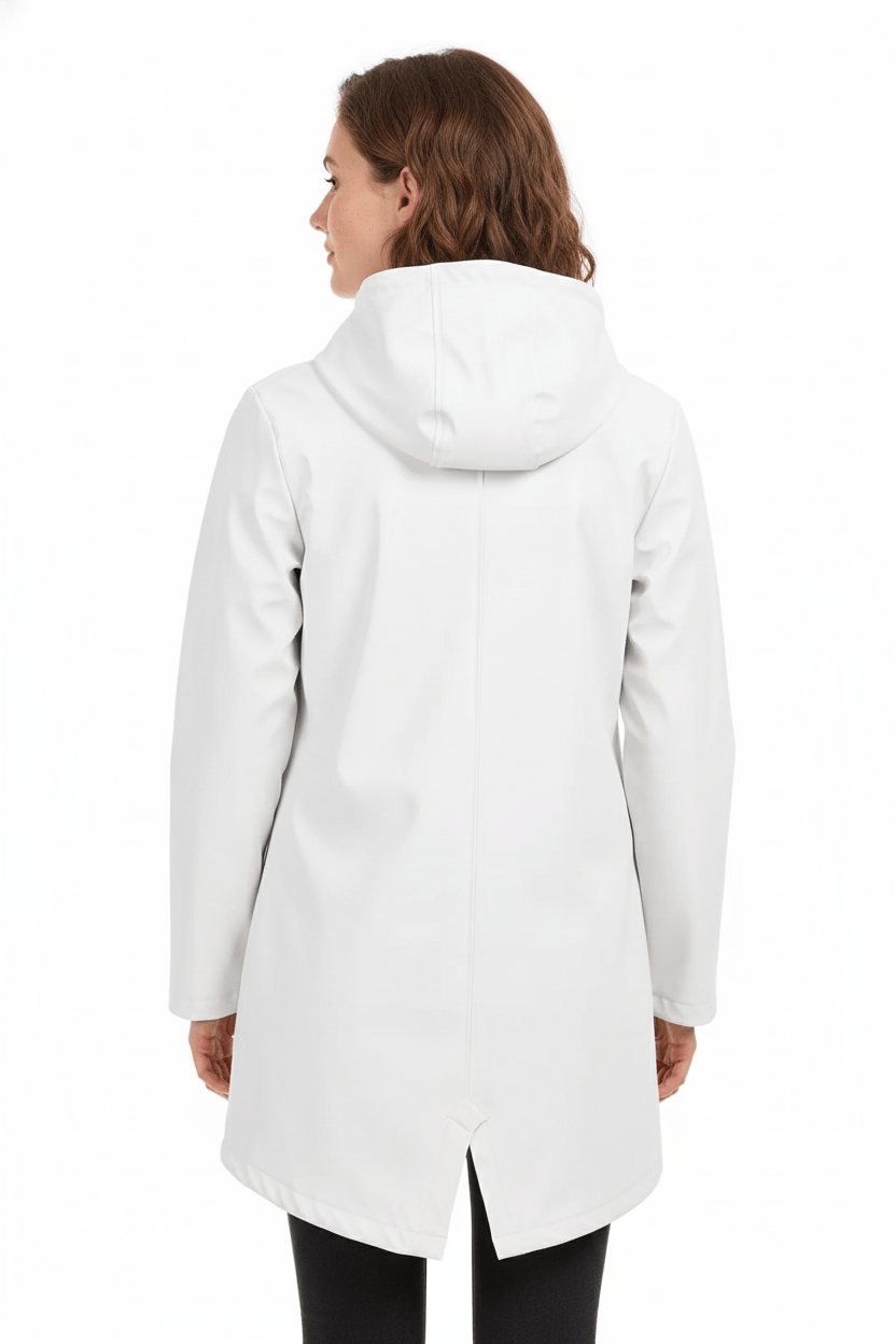 Zerina | Women’s Waterproof Fleece‑Lined Hooded Trench Coat