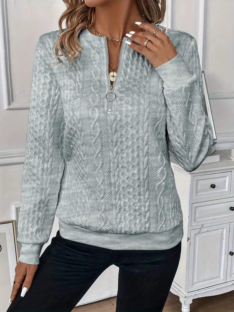 Bambi | Women’s Elegant Jumper with Zip