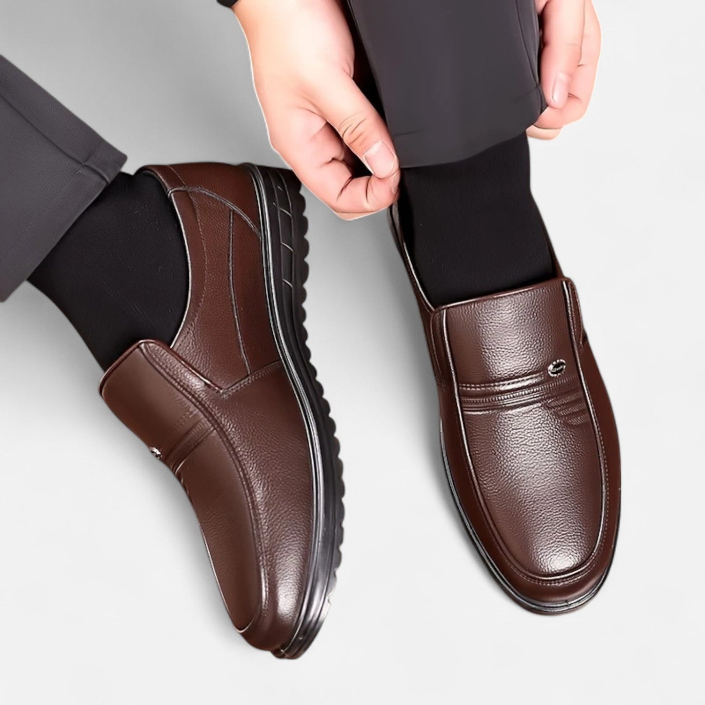 Valerio | Men’s Cow Leather Slip-On Loafers