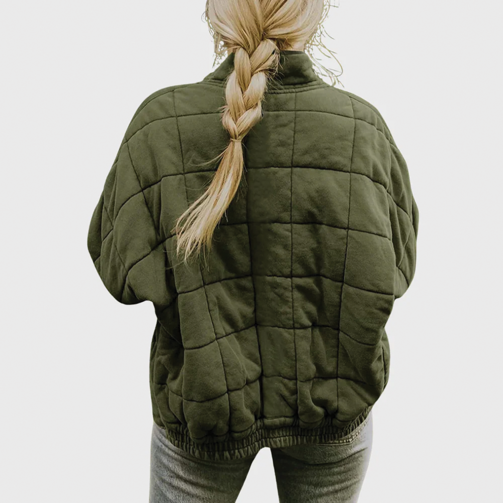 Valei | Women’s Quilted Zip Jacket