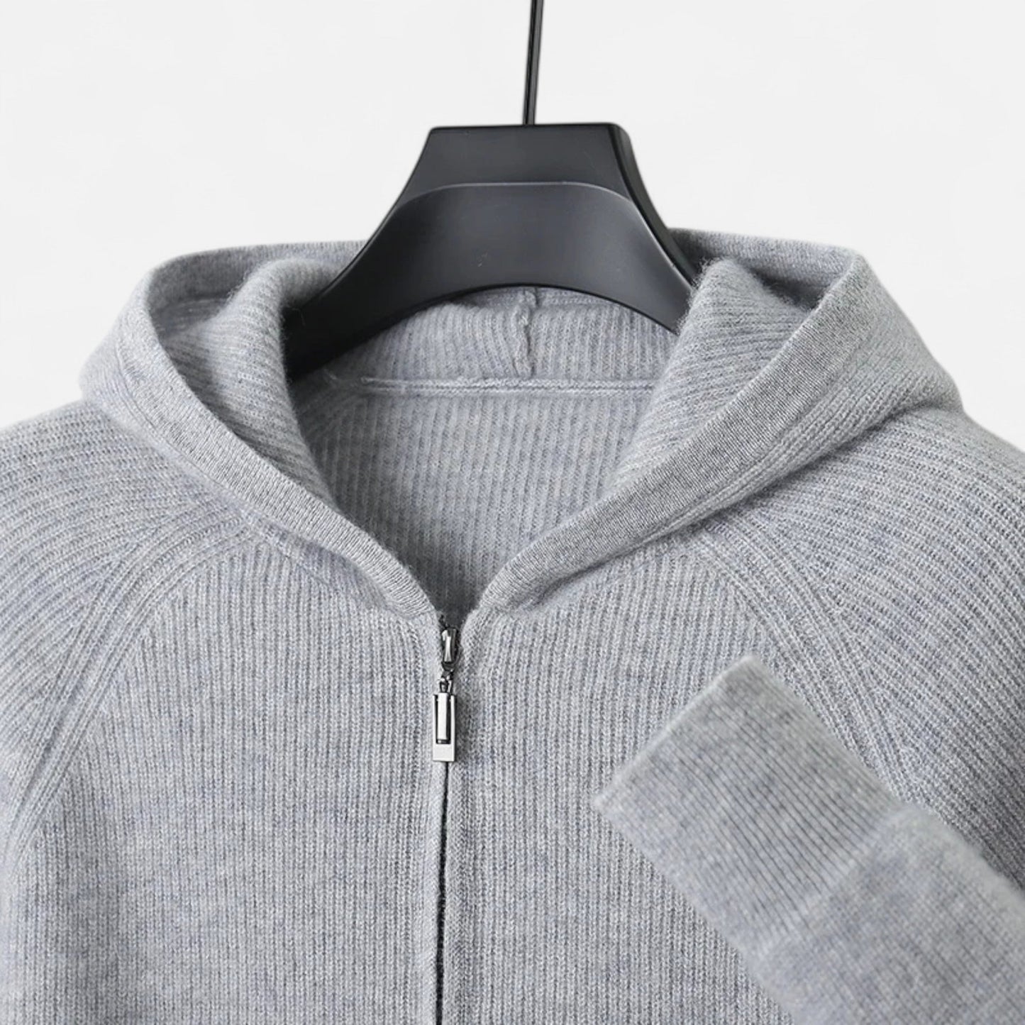 Alvion | Men’s Merino Wool Hooded Cardigan