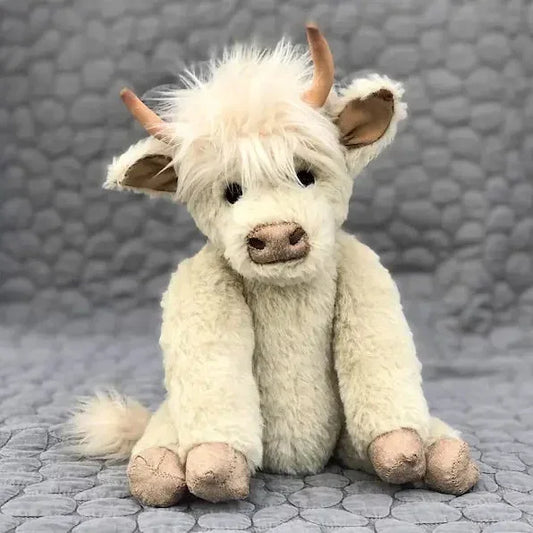 Couture-Moda | Handcrafted Highland Cow Plush Decor