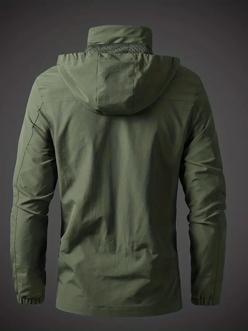 Aziel | Men’s Waterproof Hooded Rain Jacket