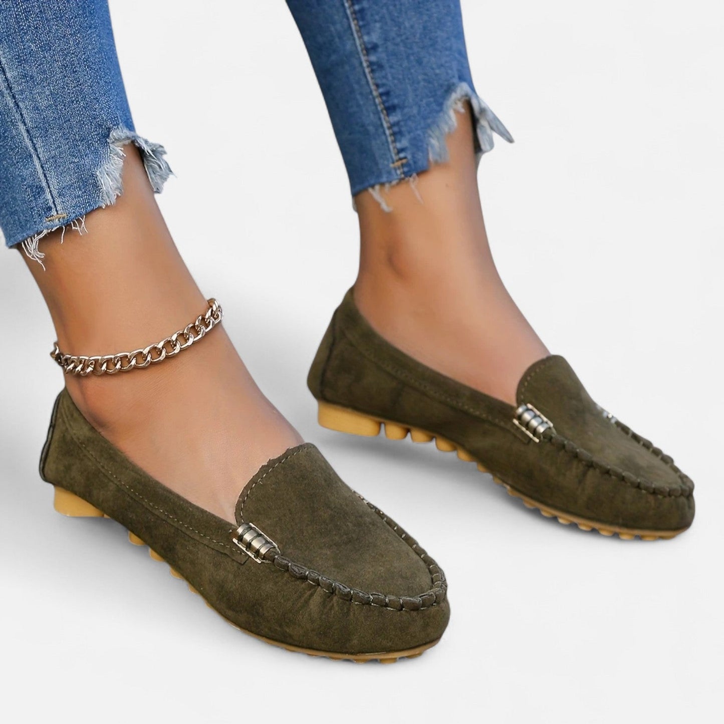 Serafina | Women’s Round Toe Slip-On Loafers
