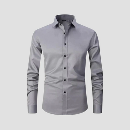 The Corvel | Men’s Fitted Cotton-Blend Shirt