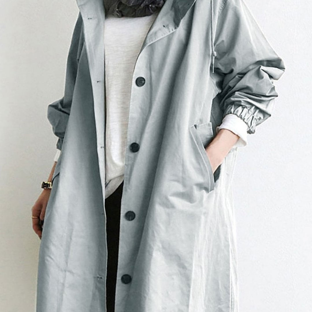 Zelina | Women’s Longline Trench Coat