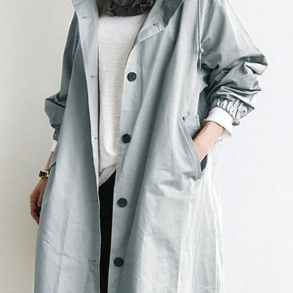 Zelina | Women’s Longline Trench Coat