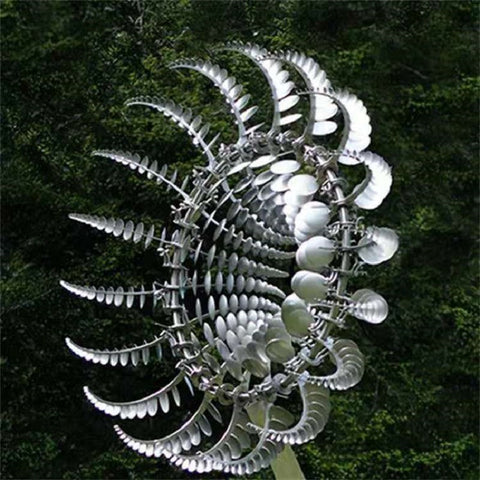 BreezyTwist | Metal Garden Wind Spinner