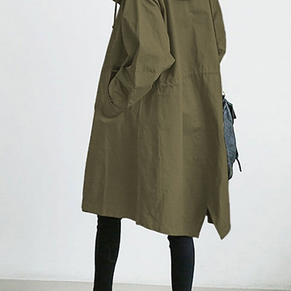 Zelina | Women’s Longline Trench Coat