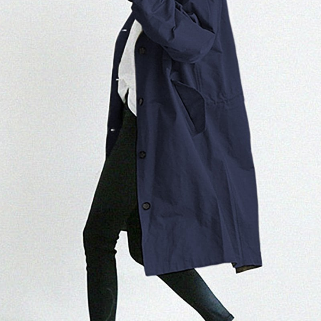 Zelina | Women’s Longline Trench Coat