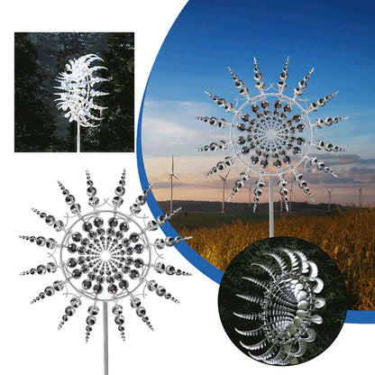 BreezyTwist | Metal Garden Wind Spinner