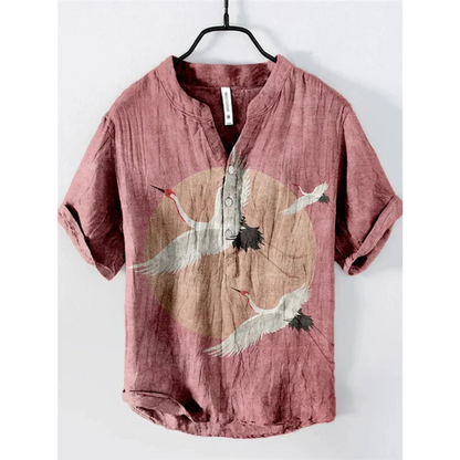 Artezio | Men’s Summer Shirt with Artistic Print
