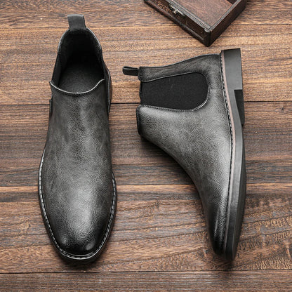 Carmine | Men’s Vegan Leather Chelsea Boots