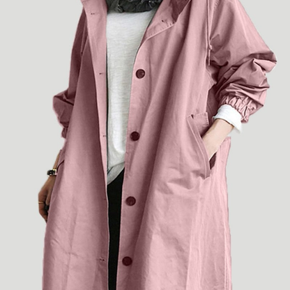 Zelina | Women’s Longline Trench Coat