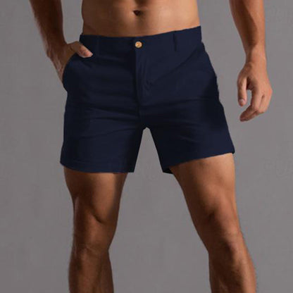 Abraham | Men’s Slim-Fit Tailored Summer Shorts