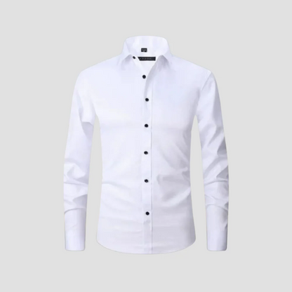 The Corvel | Men’s Fitted Cotton-Blend Shirt