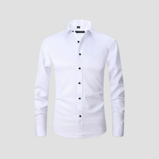 The Corvel | Men’s Fitted Cotton-Blend Shirt