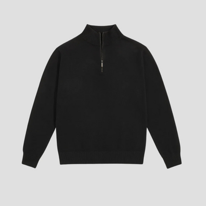 Ashcroft | Men’s Half-Zip Knitted Jumper