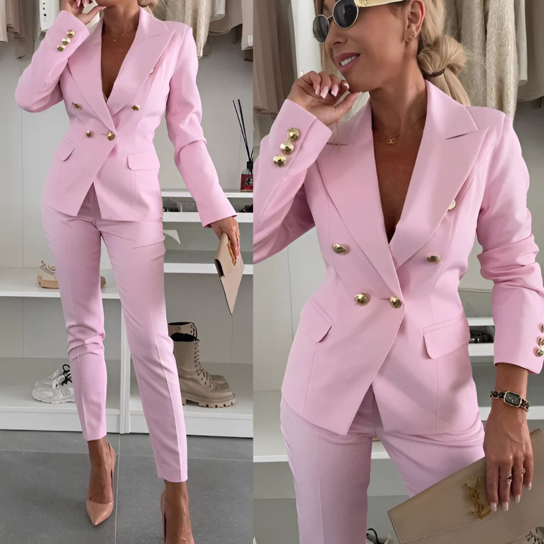 Waverly | Women’s Double‑Breasted Suit Set