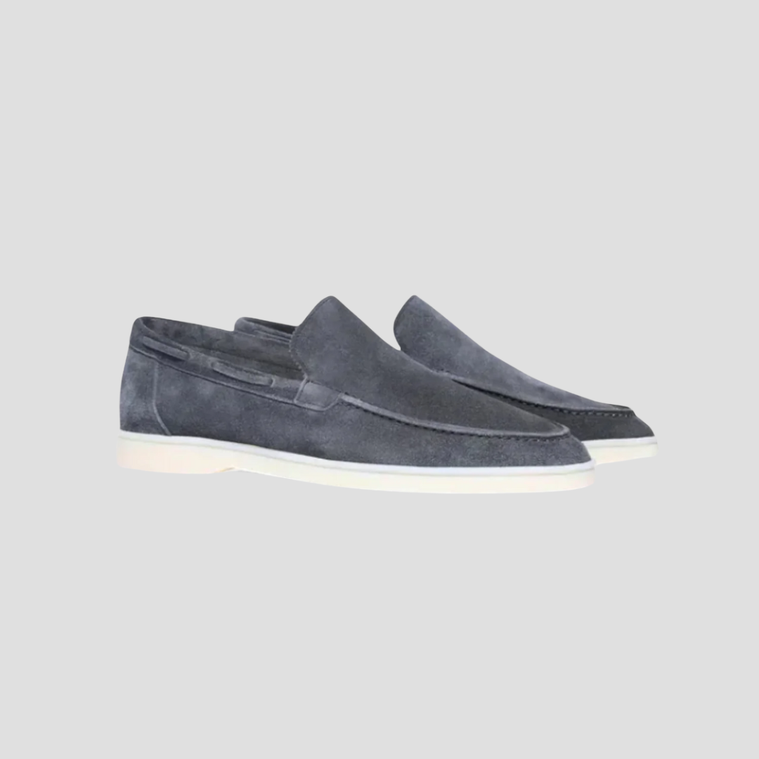Trevain | Men’s Suede Yacht Loafers