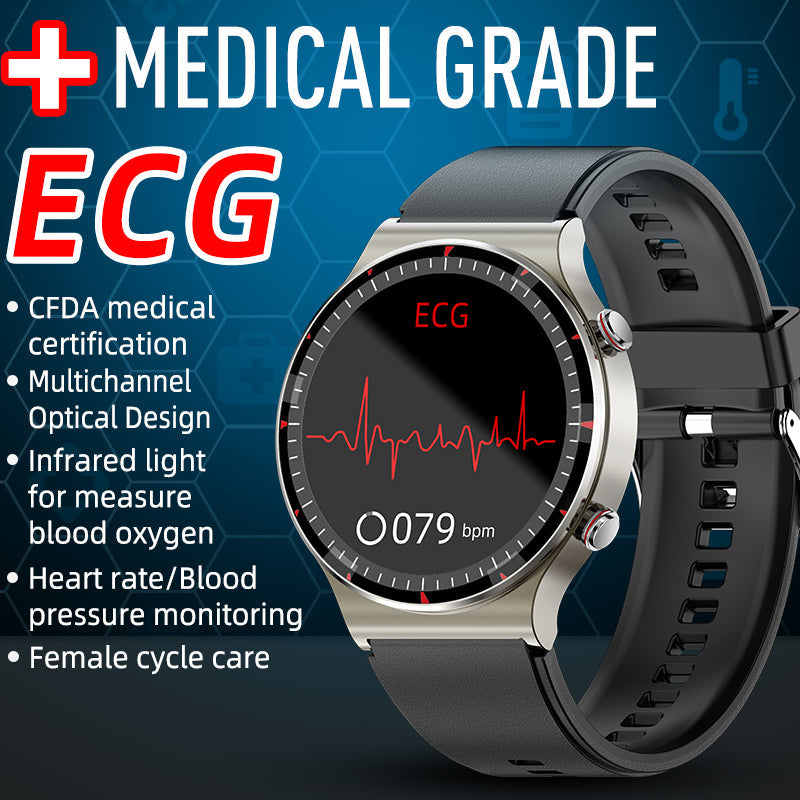 Sandsberg MedicaSense EKG | Advanced Smartwatch with ECG, SpO₂ & Heart Health Monitoring