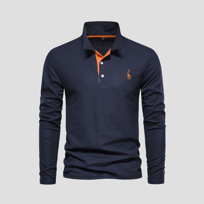 Ashcombe | Men’s Long Sleeve Polo Shirt