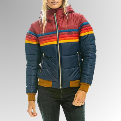 Arleth | Women’s Waterproof Colorblock Puffer Jacket