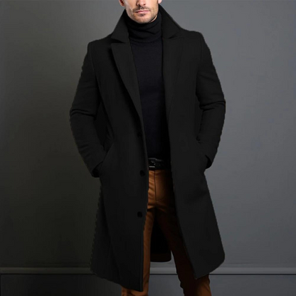 Andrey | Men’s Classic Wool Overcoat