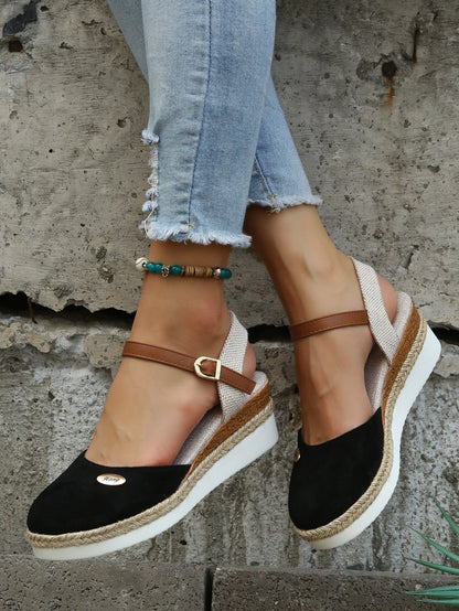 Vionna | Women’s Closed-Toe Platform Espadrilles