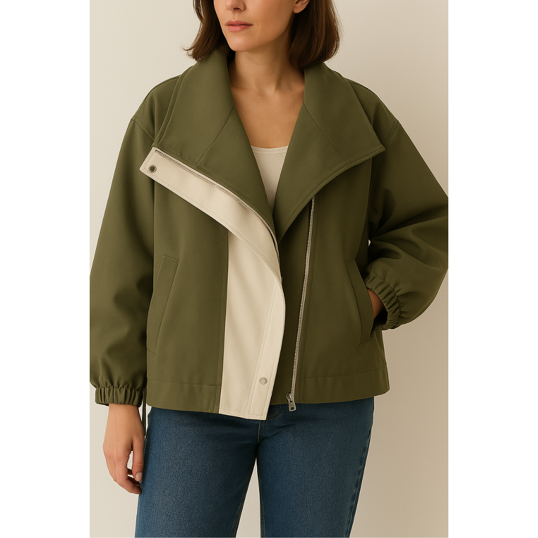 Clemence | Trendy Hooded Windbreaker Coat