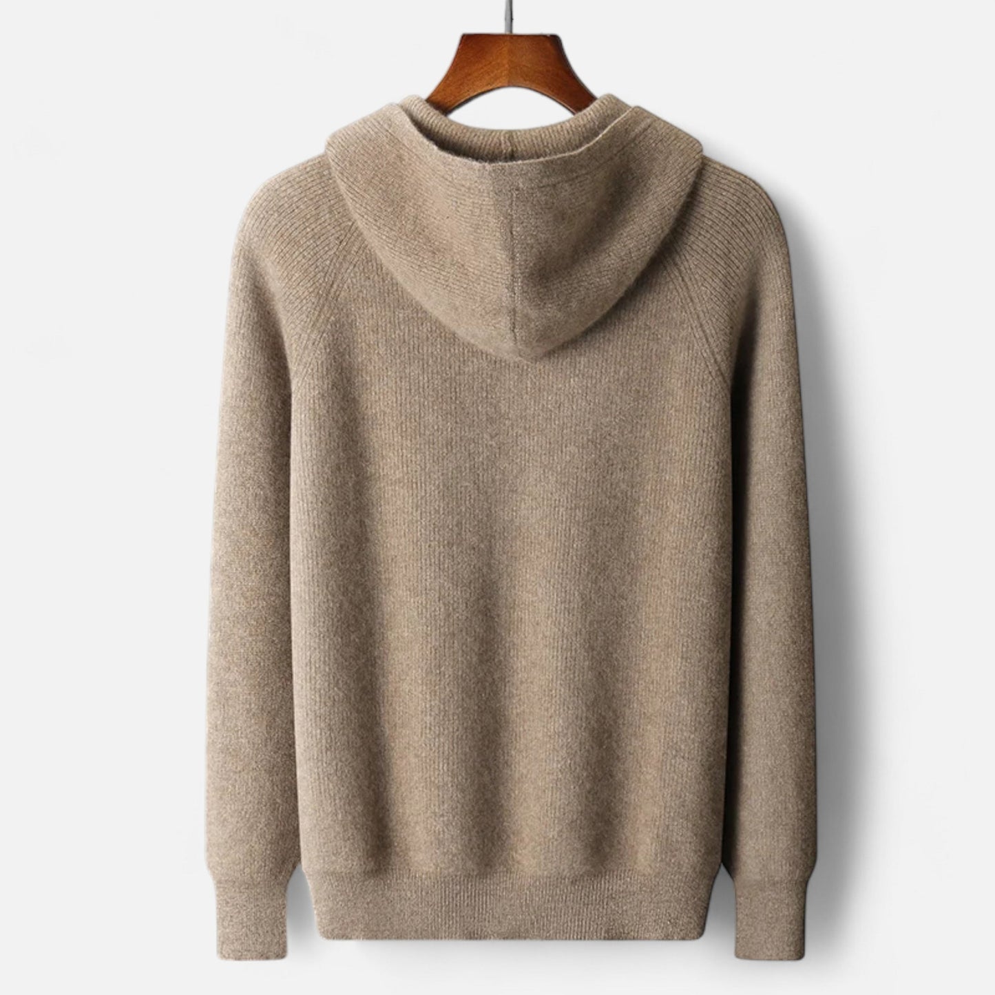 Alvion | Men’s Merino Wool Hooded Cardigan