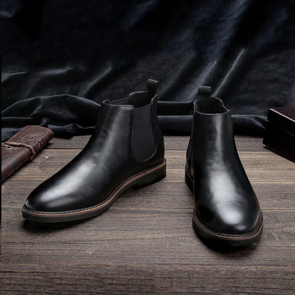 Carmine | Men’s Vegan Leather Chelsea Boots