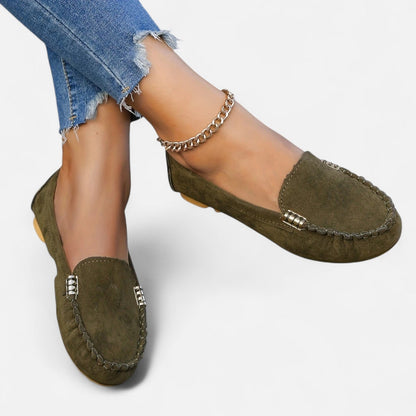 Serafina | Women’s Round Toe Slip-On Loafers