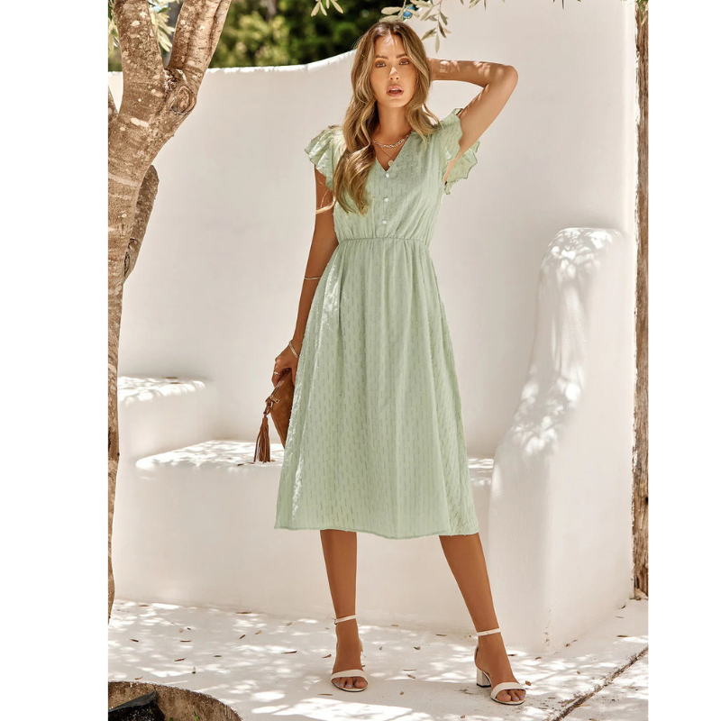 Coraline | Women’s Ruffled Summer Dress