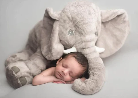 Trunki | Baby Elephant Cuddle Pillow