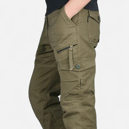 Brayden | Men’s Cotton Utility Cargo Trousers