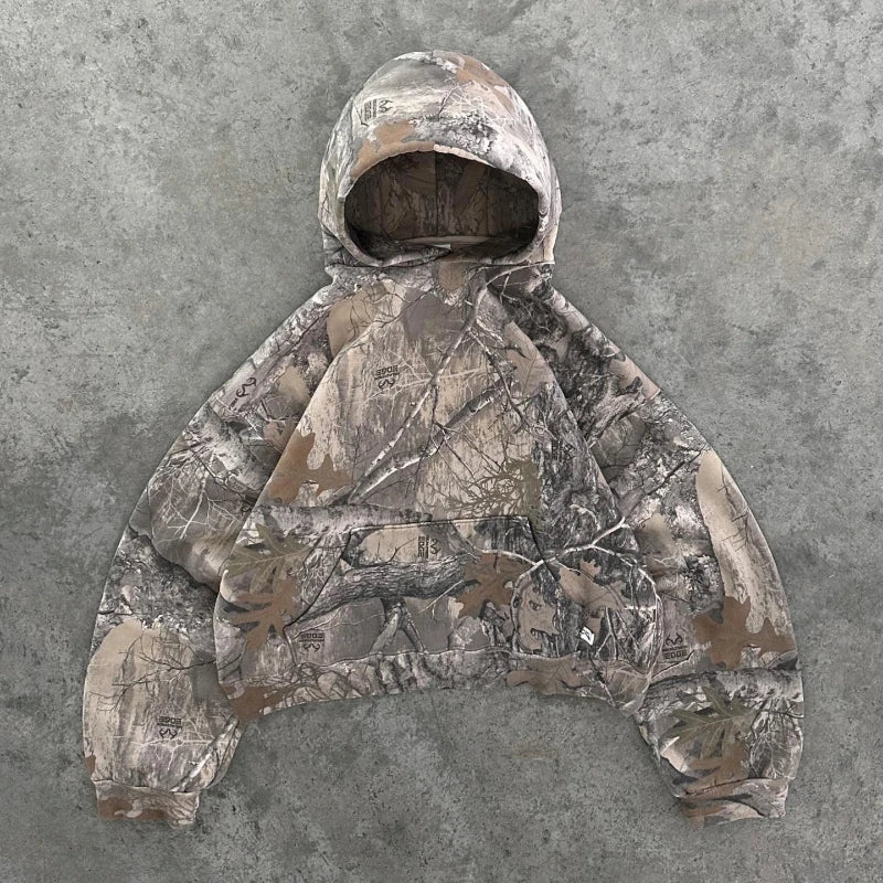 Zephyr | Unisex Camo Hoodie