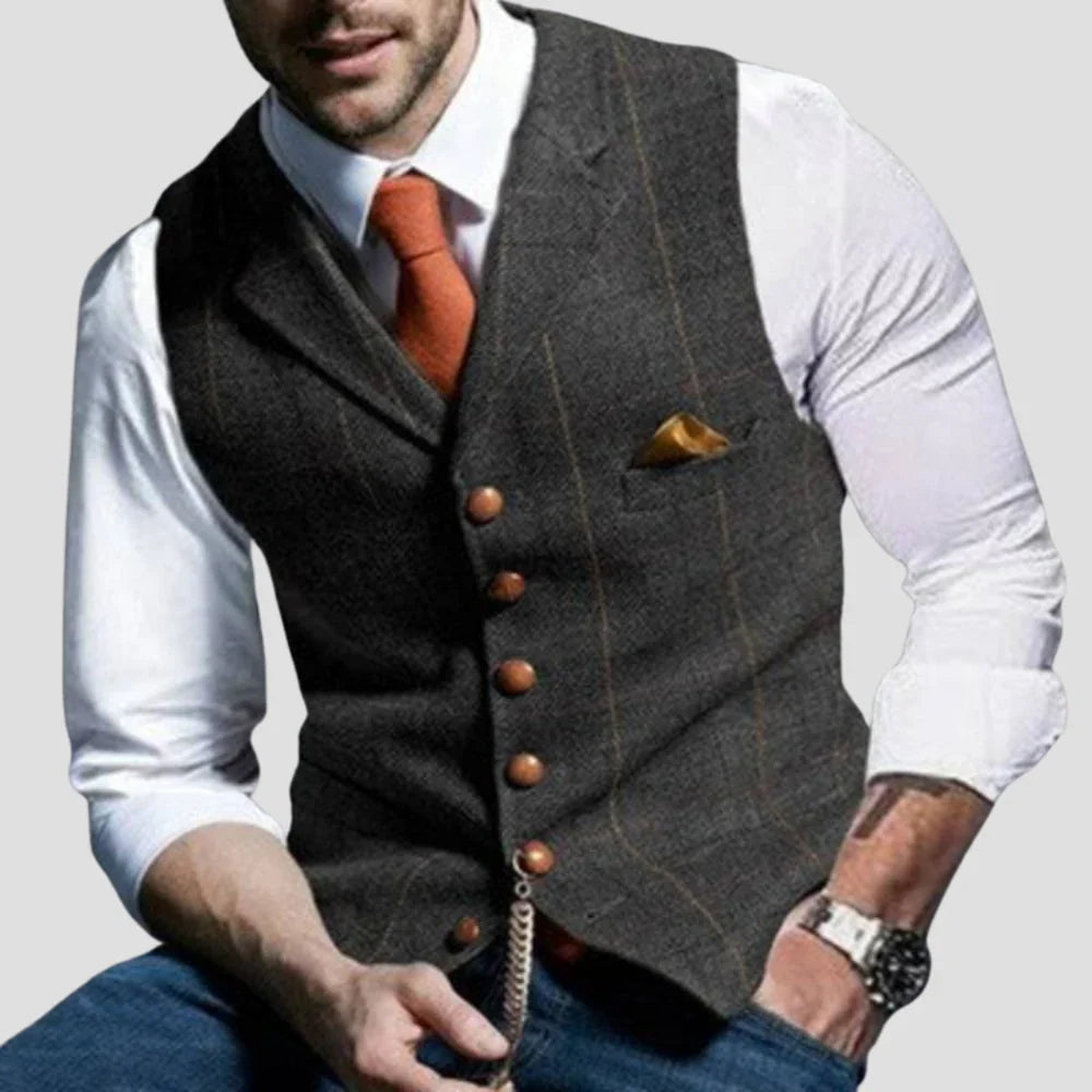 Bridgerton | Men’s Tweed Waistcoat