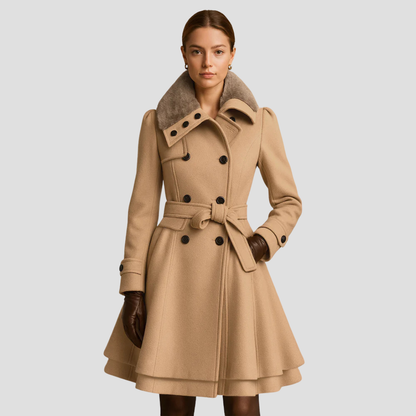 The Elorane | Women’s Wool-Blend Winter Coat