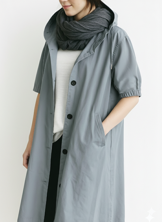 Ximena | Women’s Hooded Trench Coat