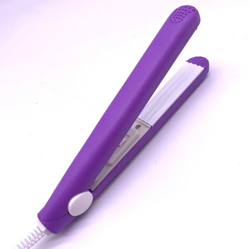 SilkStyle | 2-in-1 Mini Hair Curler & Straightener