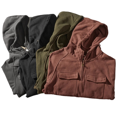 Warrick | Men’s Heavyweight Utility Hoodie