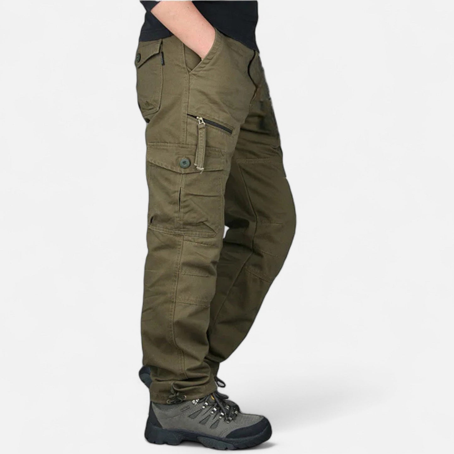 Brayden | Men’s Cotton Utility Cargo Trousers