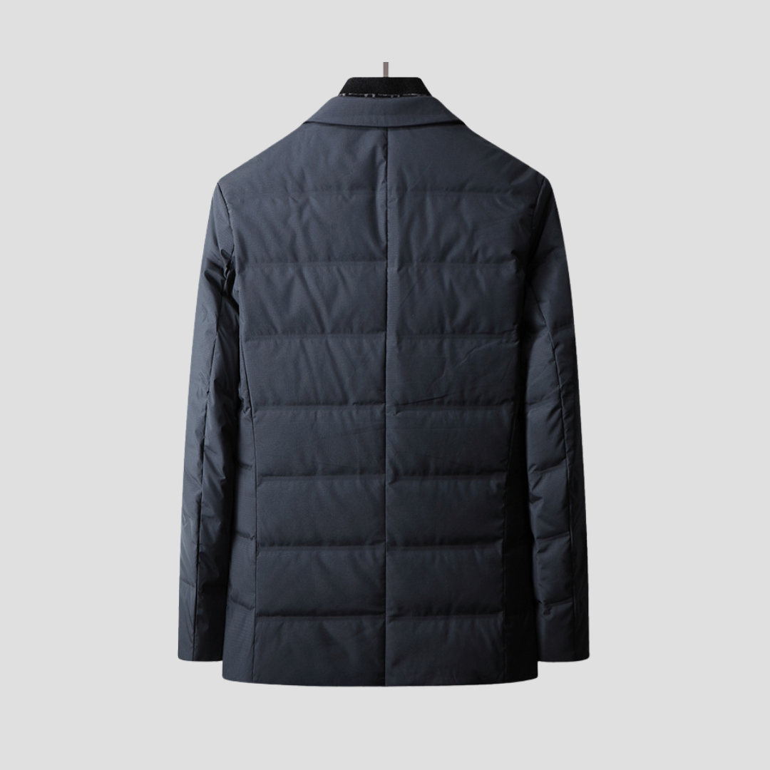 Ashwick | Quilted Single-Breasted Blazer Coat