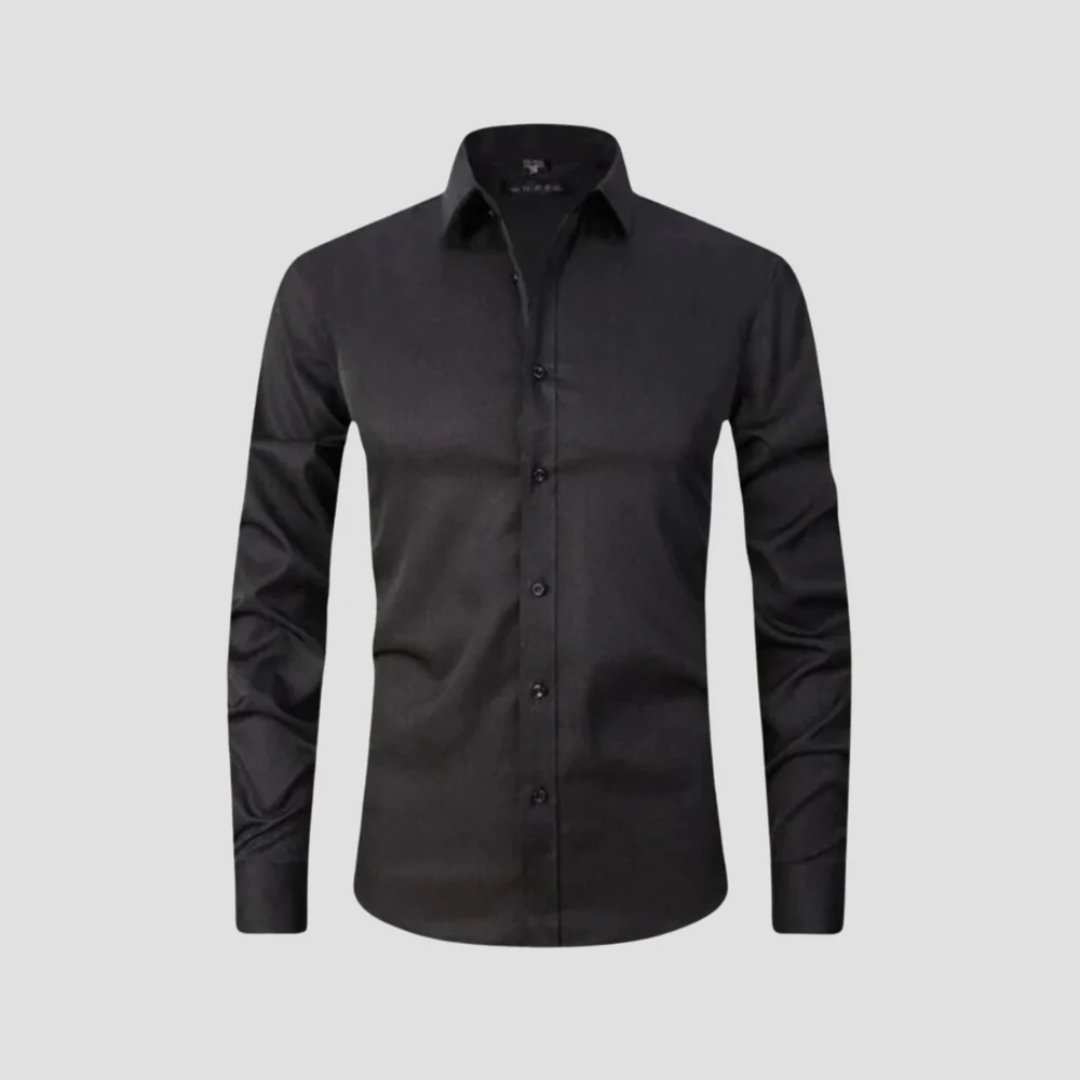 The Corvel | Men’s Fitted Cotton-Blend Shirt